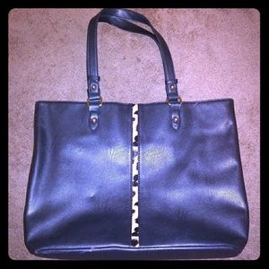NWOT Faux Leather Tote